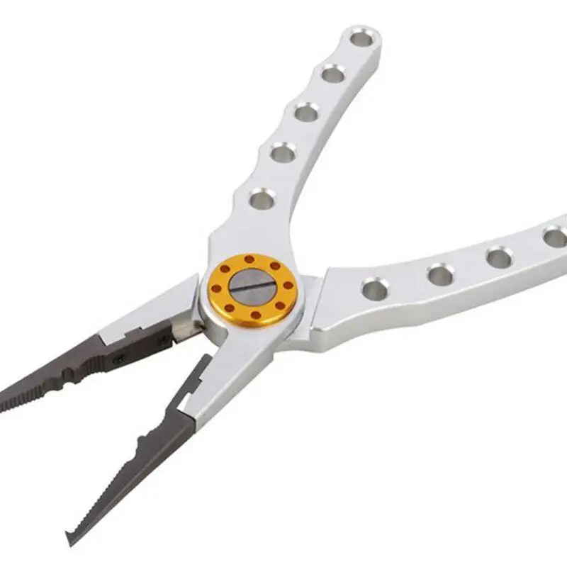 

HobbyLane Stainless Steel Fishing Pliers Control Clamp Lures Lip Holder Grabber Plier Mini Fish Hook Remover Multifunction Tool