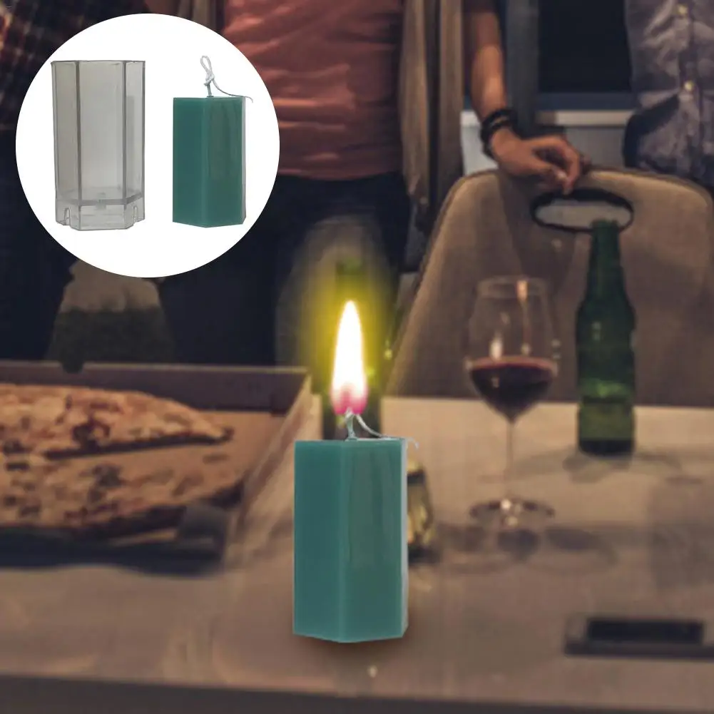 Пластик Шестигранная форма пресс-формы для свечей модель ручной работы DIY ароматическая свеча Матрица для штампования мыла