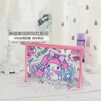 

Melody Sumikko Gurashi Fashion Anime Cosmetic Bags Zipper Travel Makeup Bag Storage Girls New