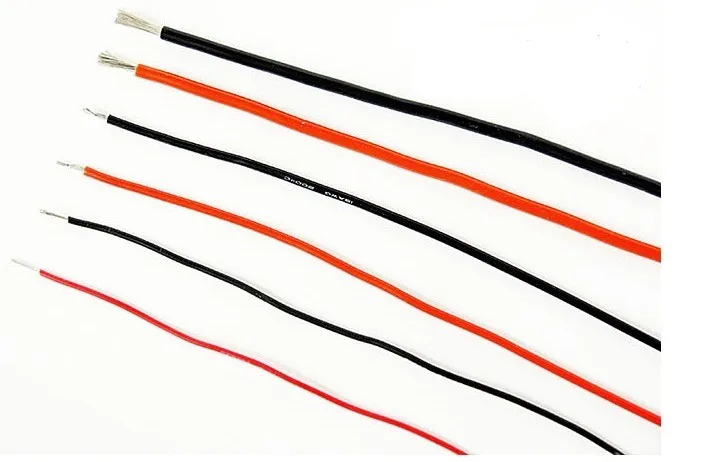 Silicone Wire 14awg Red 2,08mm² Silicone Cord-by the metre 1,50 €/1m 