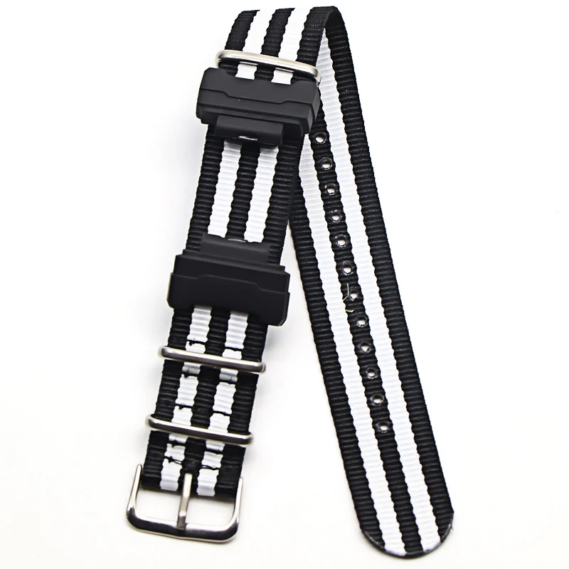 Durable Nylon Replacement Strap for Casio-G-Shock Watches