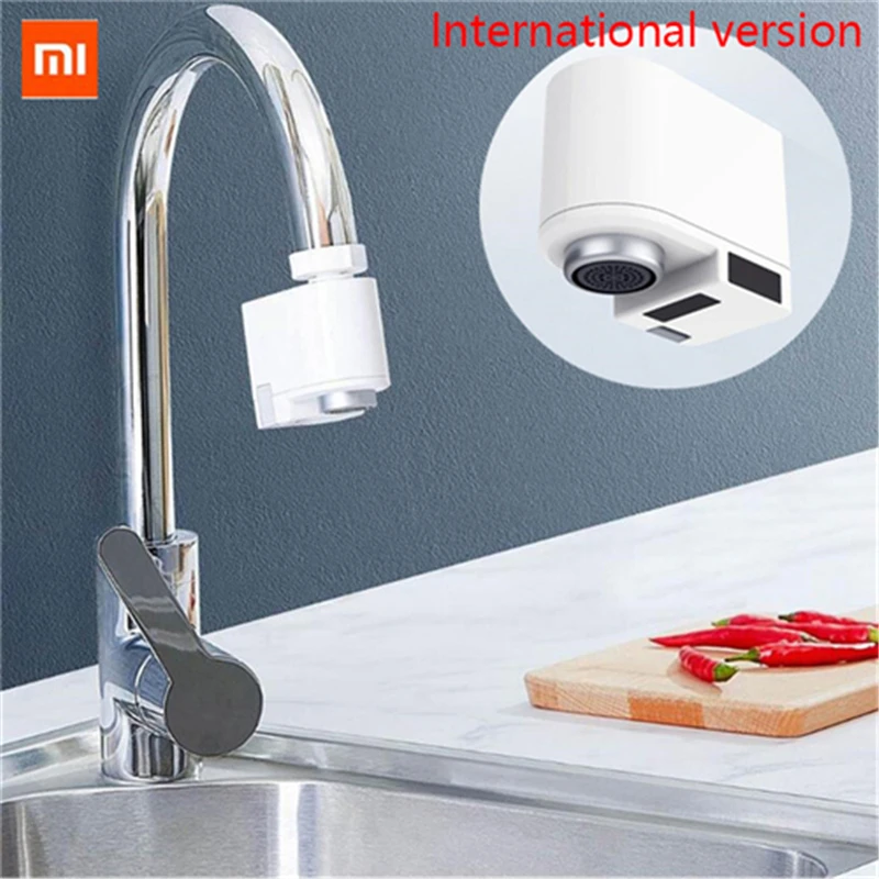 Индукционное устройство для экономии воды для Xiaomi интеллектуальное Сенсорное инфракрасное автоматическое Индукционное устройство для кухни ванной раковины водопроводный кран