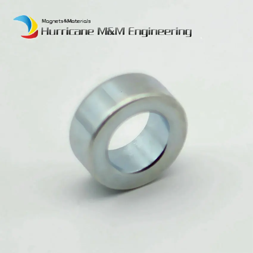 Диаметрально NdFeB магнитное кольцо Диаметр 20x12x8(+/-0,05 мм) N42M прецизионный сильный Неодимовый Постоянный редкоземельный магнит 4 шт