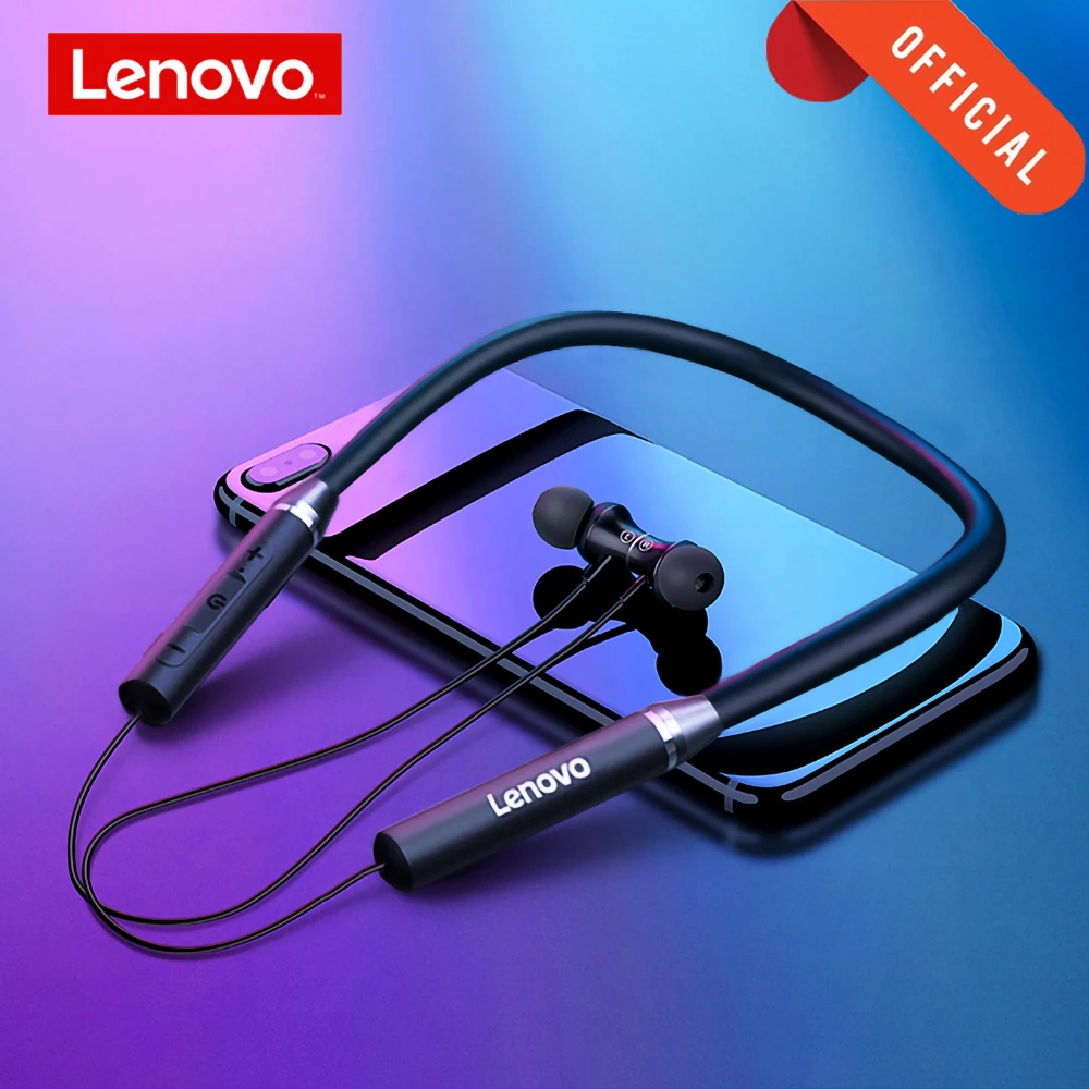 Беспроводные наушники Lenovo HE05 Bluetooth BT 5 0 IPX5 водонепроницаемая Спортивная