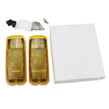 

20m detecting range Waterproof 24v/12vdc IP54 Infrared photocell with flash lamp for gate / Fence