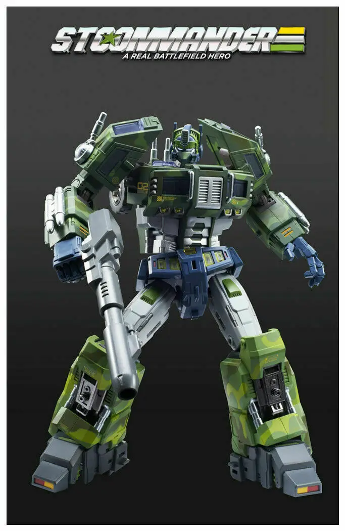 

TFC Toys STC-01A Supreme Techtial Commander OP Jungle ver Transformation Action Figure