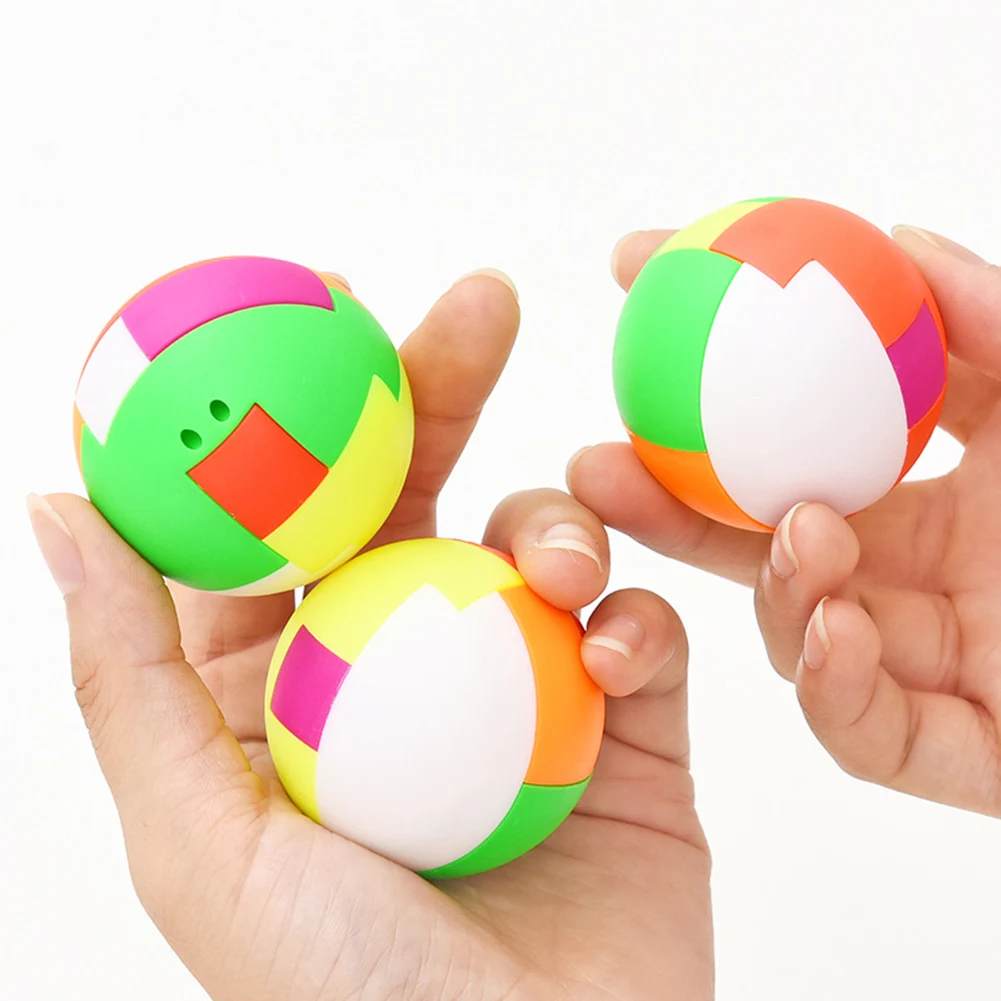 Plastic Magic Building Block Puzzle Ball Baby Kids Intelligence Assembled Toy
