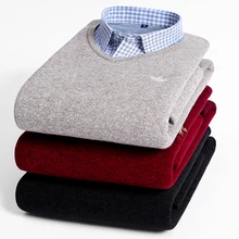 Мужские брендовые рубашки с длинным рукавом, облегающие мужские зимние рубашки, плотная бархатная клетчатая Повседневная рубашка, Мужская теплая рубашка camisa masculina