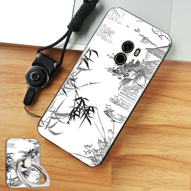 Xiaomi mi x Силиконовый чехол тонкий ТПУ задняя крышка capa house mi x Силиконовый чехол 6,4 дюйма
