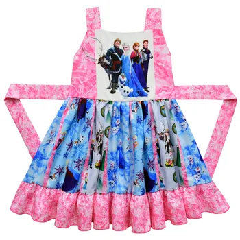

New Dress For Girls Clothing Elsa 2 Princess Christmas Cosplay Elsa Birthday Party Princess Dress