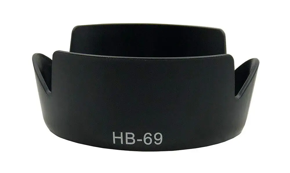 Yiwa HB-69 Bayonet Lens Hood for Nikon D5300 D5200 D3300 D3200 AF-S DX 18-55mm F3.5-5.6G VR II r40 | Электроника