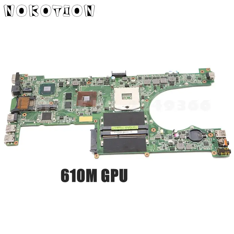 Материнская плата NOKOTION для ПК ASUS U31SG U31SD X35S материнская 60-NY5MB1000-A02 69N0MPM10A02 HM65 DDR3 GeForce