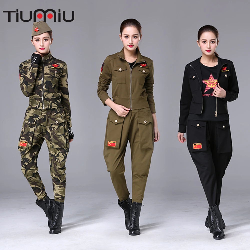 

Season Sailor Dance Clothing Square Woman Camouflage Suit Outdoor Sport Army Military Tactical Ww2 Softair Multicam Uniform