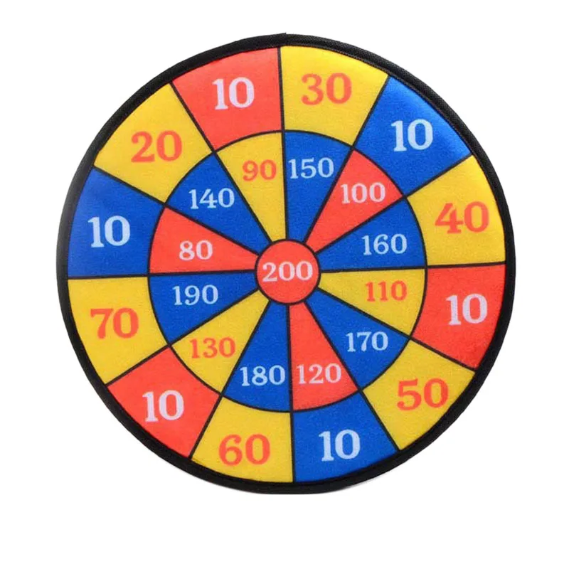 Children'S Darts Toy Cloth Paste Target Dart Board Set Sports Standard Plastic Ball Needle Flocking With 2 Da | Игрушки и хобби