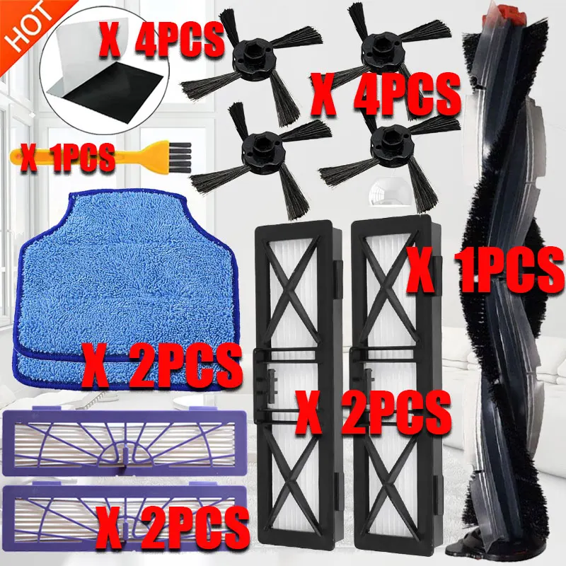 

Generic combo Brush blade brush and bristle brush Beater for Neato Botvac D3 D4 D5 D6 D7 connected Vacuum Cleaners kit parts