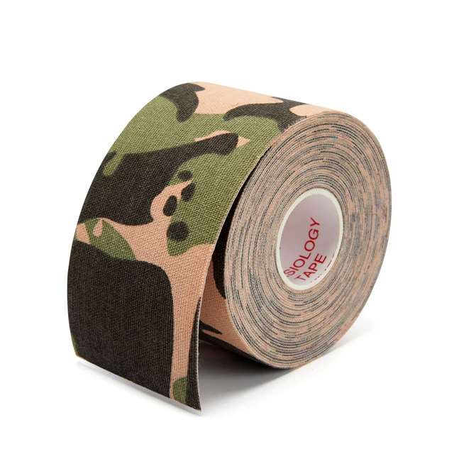 5 Size Kinesiology Tape Muscle Bandage Sports Cotton Elastic Adhesive Strain Injury Tape Knee Muscle Pain Relief Stickers Green Camo