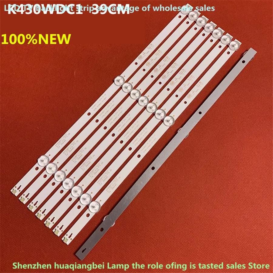 Светодиодный strip k430wdc1 _ A3 4708-K430WDC-A3113N11 для нового 43-дюймового телевизора 43DL4012N62 39 см 6 в 3 светодиода 100%, Новая Железная подсветка (art.: 3a39bf41da3) - 3a39bf41da3