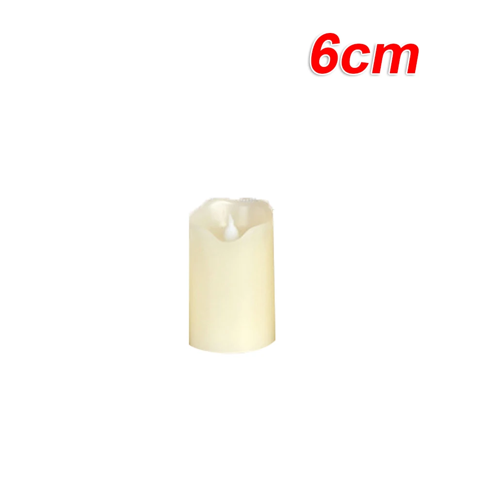 Uneven Edge Electrical Paraffin Led Candle Wedding Party Home Christmas Decor New Arrival Hot Sale
