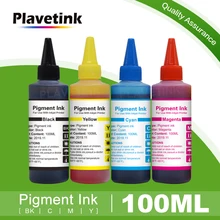 Plavetink для принтера Epson, набор пигментных чернил для заправки 4 × 100 мл, флакон для Epson P50 T50 T60 L100 L110 L120 L210 L220
