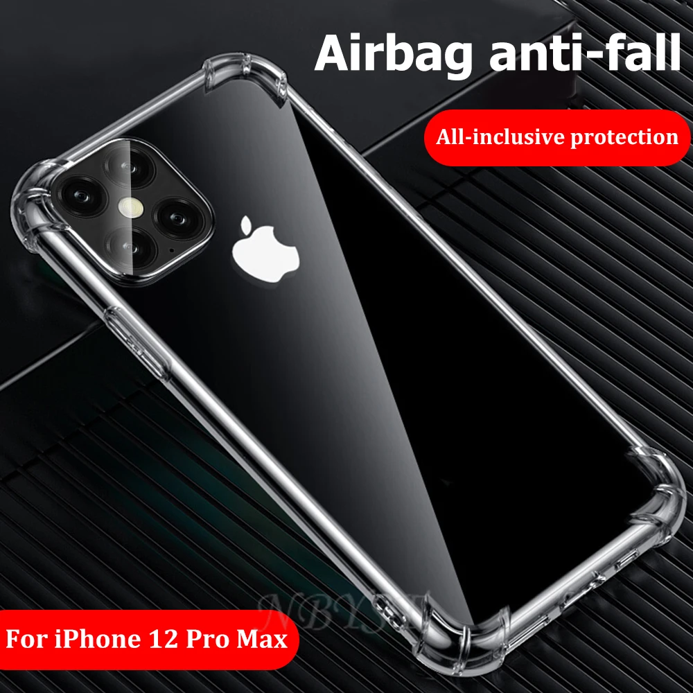 Противоударный силиконовый чехол для телефона iPhone 12 Pro Max 6S 7 8 Plus подушка