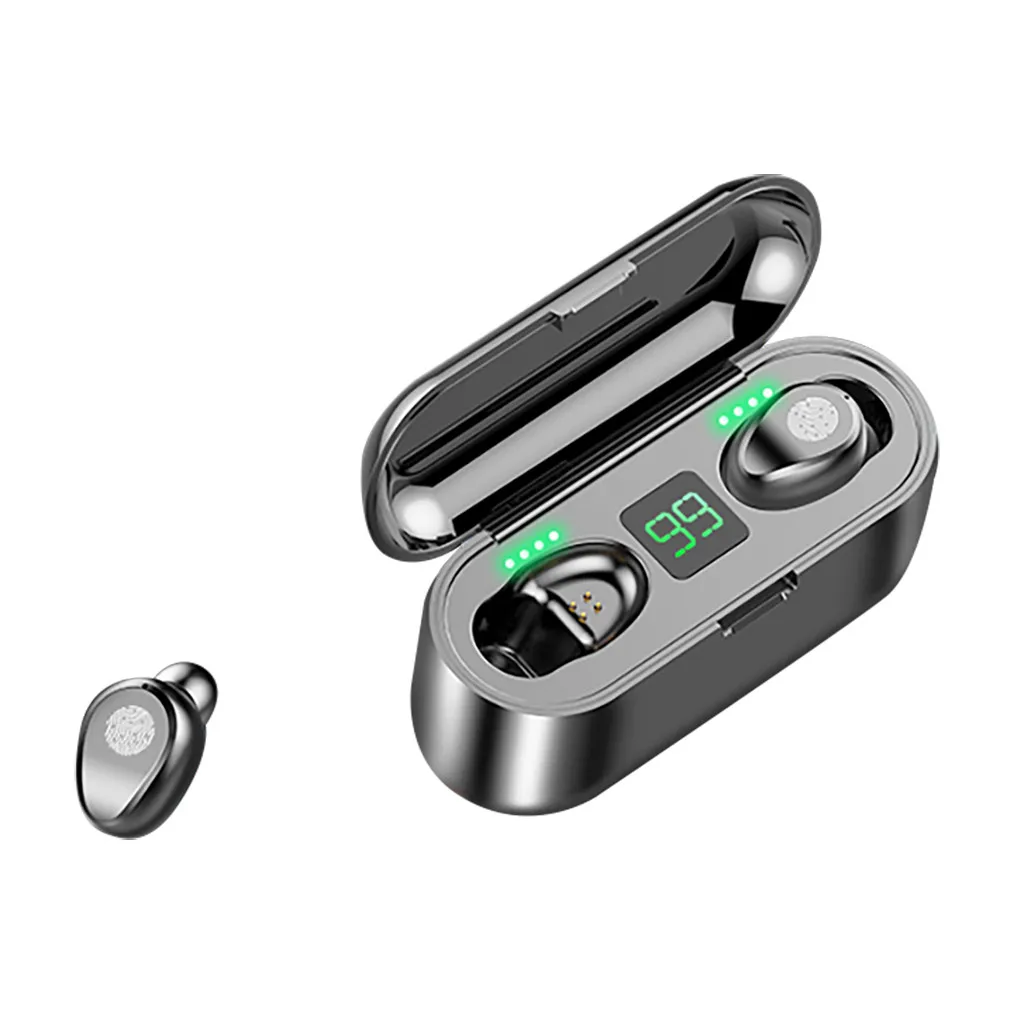 Новые bluetooth беспроводные наушники для зарядки мини портативные невидимые наушники стерео объемные близнецы