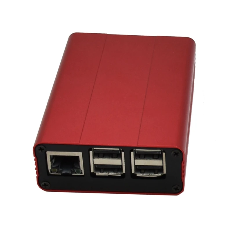 Премиум малиновый чехол алюминиевый корпус для Raspberry Pi 3B+/3/2B
