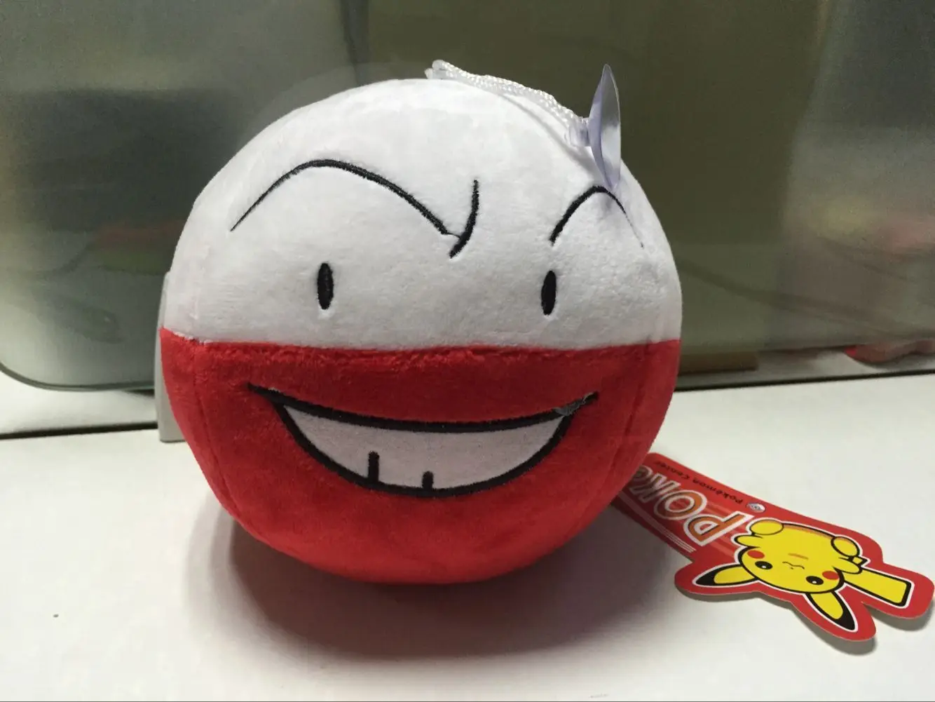 15 см Плюшевые Voltorb с присоской мягкие мультфильм кукла милый прекрасный высокое качество Рождество Хэллоуин подарок на день рождения ребенок