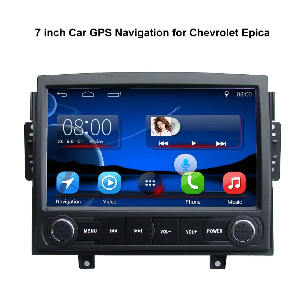 7 дюймовый Android 1 емкостной сенсорный экран автомобильный медиаплеер для Chevrolet Epica