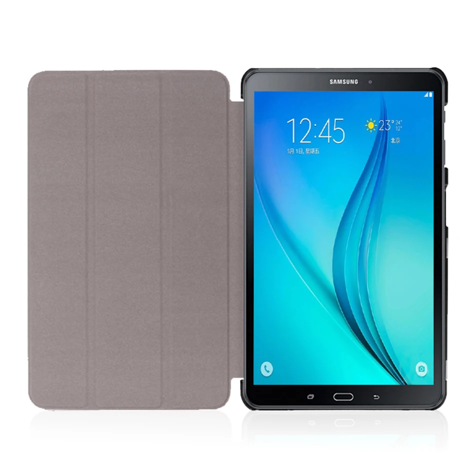 Чехол для планшета MTT для samsung Galaxy Tab A A6, 10,1 дюймов, SM-T580, T585, тонкий, трехслойный, из искусственной кожи, с откидной подставкой, умный чехол, защитный чехол