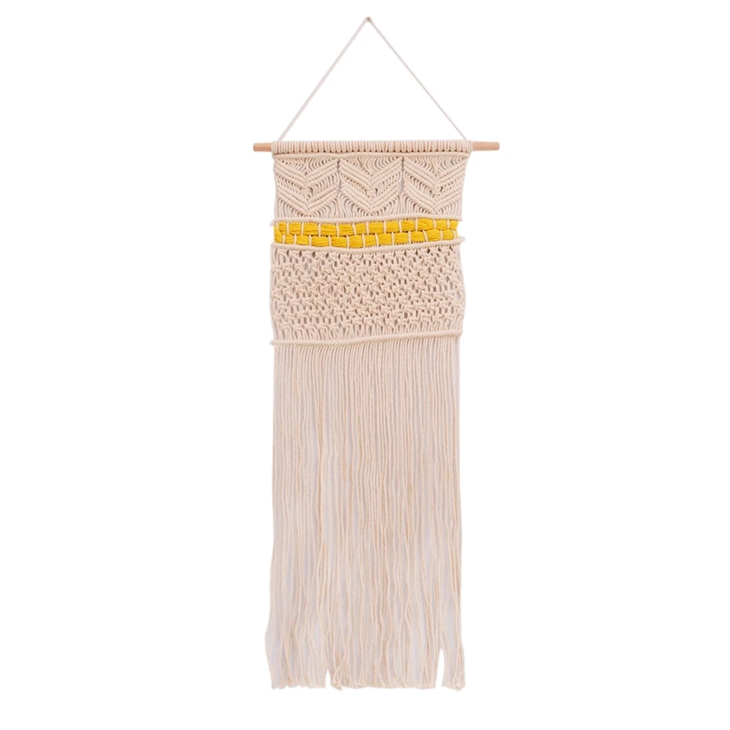 

Handmade Macrame Wall Hanging- Woven Wall Art- Macrame Tapestry-Boho Wall Decor- Textile Wall Hanging