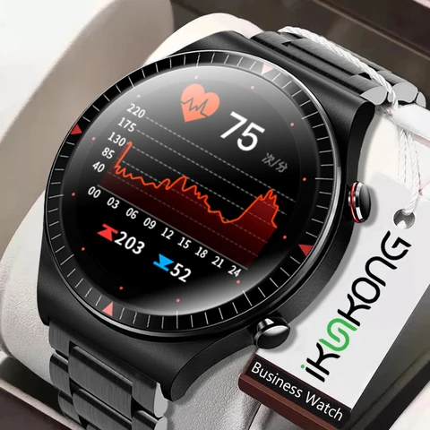 2021 بلوتوث دعوة ساعة ذكية الرجال 4G بطاقة الذاكرة مشغل موسيقى Smartwatch ل أندرويد ios الهاتف تسجيل جهاز مراقبة اللياقة الرياضية