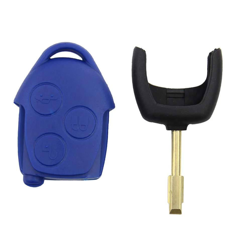 US $64.99 Oem 433mhz 4d63 Chip PN6c1t15k601ag 3 Button Remote Car Key Fob For Ford Transit Wm Vm With Black Blade Fo21