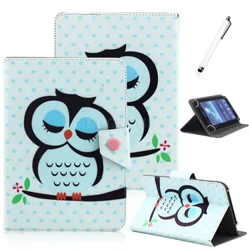 

JKTYPUAK Universal Stand Case For Huawei Mediapad T3 7 3G BG2-U01 Tablet Cover T3 3G 7.0 + Screen protective Film + stylus pen