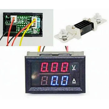 

DC 500A 300V LCD Digital Watt Current Power Voltage Meter Ammeter Voltmeter