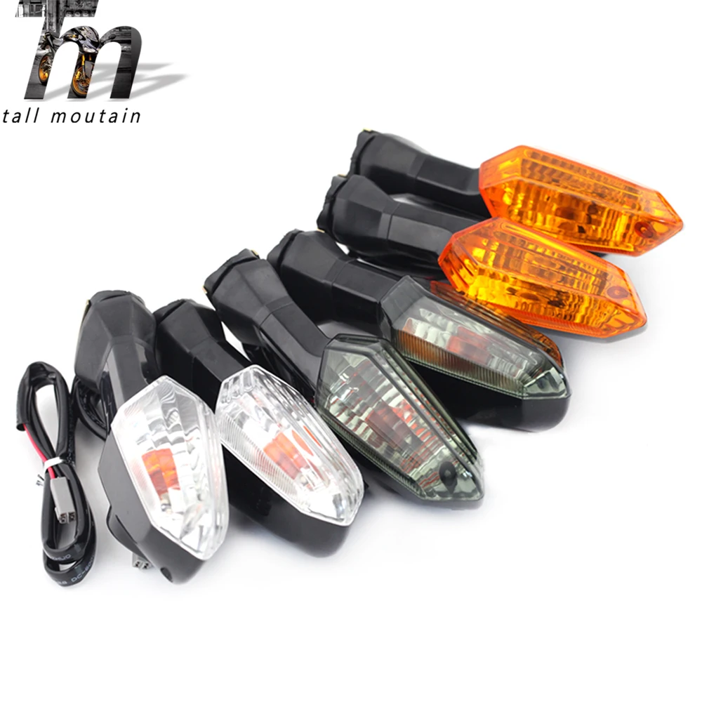 Для KAWASAKI Z125 Z250 Z300 Z750 Z800 Z1000 VERSYS 650/1000 ER-6N ZRX1200ZRX120 мотоцикл указатель поворота светильник лампа объектив