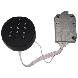 Electronic Combination Lock with Programming Delay Time and Dual Group Codes Function