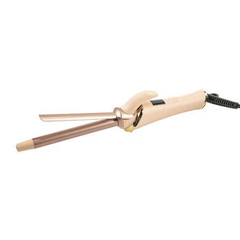 

9mm Hair Curling Rod, Mini Automatic Curling Iron, Water Ripple Wool Curler Does Not Hurt Hair Electric Roll Bar EU Plug