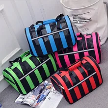 Наружная Воздухопроницаемая сетчатая дорожная сумка для собак Портативная Складная мягкая сумка для собак переноска для собак Прямая