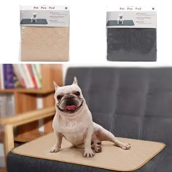 

Puppy Pet Dog Diaper Urine Mat Washable Absorbent Diaper Blanket Waterproof Reusable Training Pad Dog Car Seat Cover