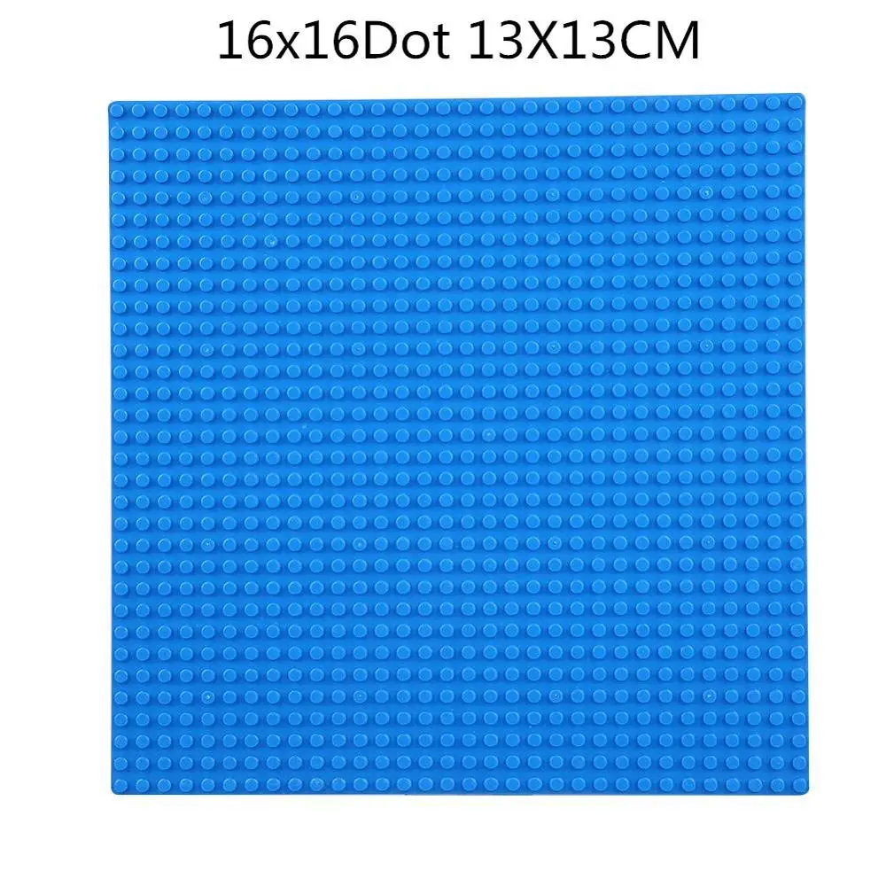 As show 32x32 или 16x16 точечная Базовая пластина большого размера большая опорная пластина нижняя доска для фигурки DIY строительный блок игрушка пластиковый материал - Цвет: As show