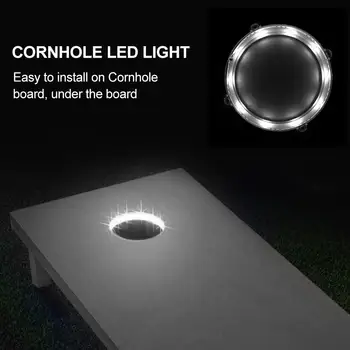 

Blue Portable Dimmable Universal Night Lights Sandbags LED Ring Light Ring Light Sandbag Light Live Broadcast Corn Hole Selfie