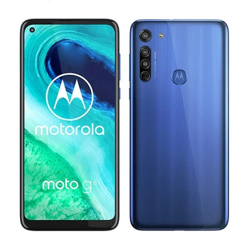 Перейти на Алиэкспресс и купить Motorola Moto G8, объемом памяти 4 Гб/64 ГБ синий (неоново-синий) Dual SIM XT2045-2