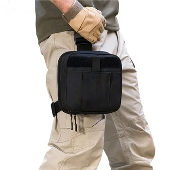 

Outdoor Sports Multifunction Leg Bag Tactical Leg Pouch West Bag Military Medical Pouch MOLLE System First Aid Set Storage Pouch