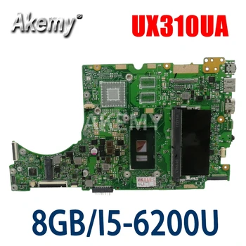

ERILLES New mainboard for ASUS UX310UQK UX310UVK UX310UV UX410UQK UX310UA UX310UAK UX410UA Laptop motherboard 8G/I5-6200U