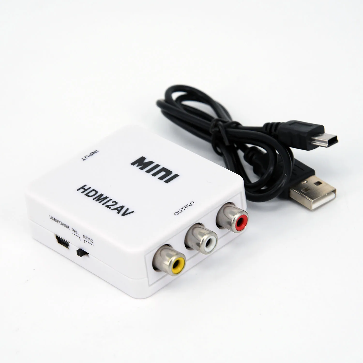 Support Converter Adapter Tv HDMI to 3 RCA CVBS Kit Video 1080P HDMI2AV Composite Full HD Set Useful
