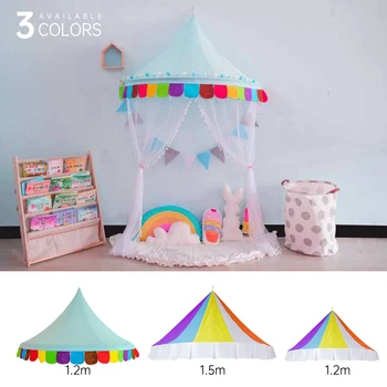 

Children's Folding Tent Children's Mesh Theater Toys Children's Tent Indoor Kindergarten Play House Ceiling