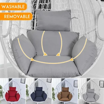 

NEW Hanging Basket Chair Cushions Egg Hammock Thick Nest Back Pillow for Indoor Outdoor Patio Yard Garden Beach Office