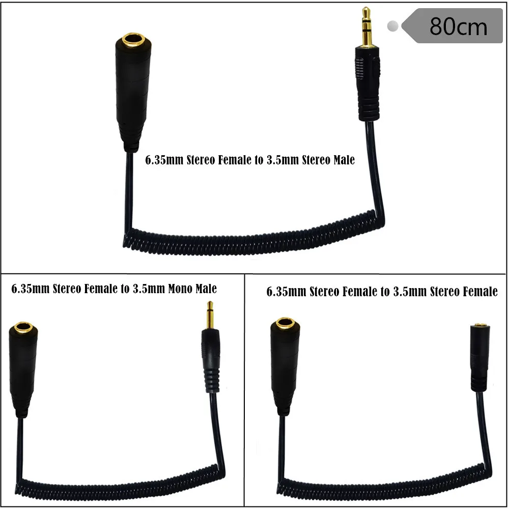 3.5mm  6.35mm  Aux       ̺  ڵ ͼ   3.5mm 2  3   6.5 