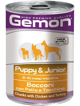 

GEMON GEMON PUPPY & JUNIOR all breeds for puppies with chicken and turkey 415 c