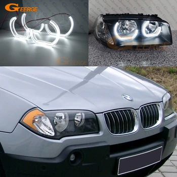 

For BMW E83 X3 2003 2004 2005 2006 2007 2008 2009 2010 Excellent DTM M4 Style Ultra bright led Angel Eyes halo rings Car styling